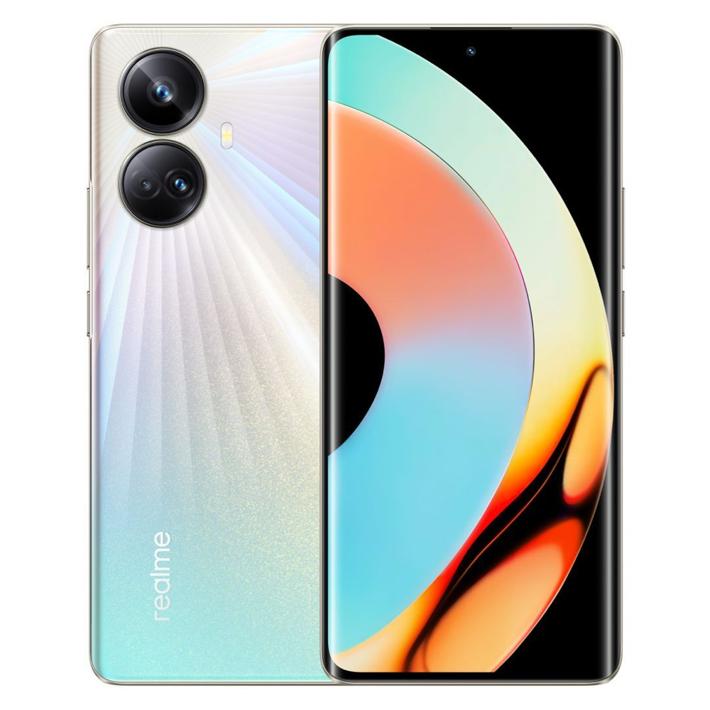 realme Смартфон Realme 10 Pro Plus 5G 8/256 ГБ, белый