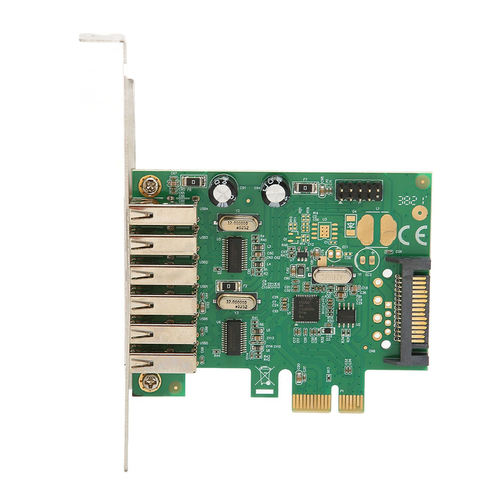 Карта расширения PCIE to USB - купить с доставкой по выгодным ценам в ...