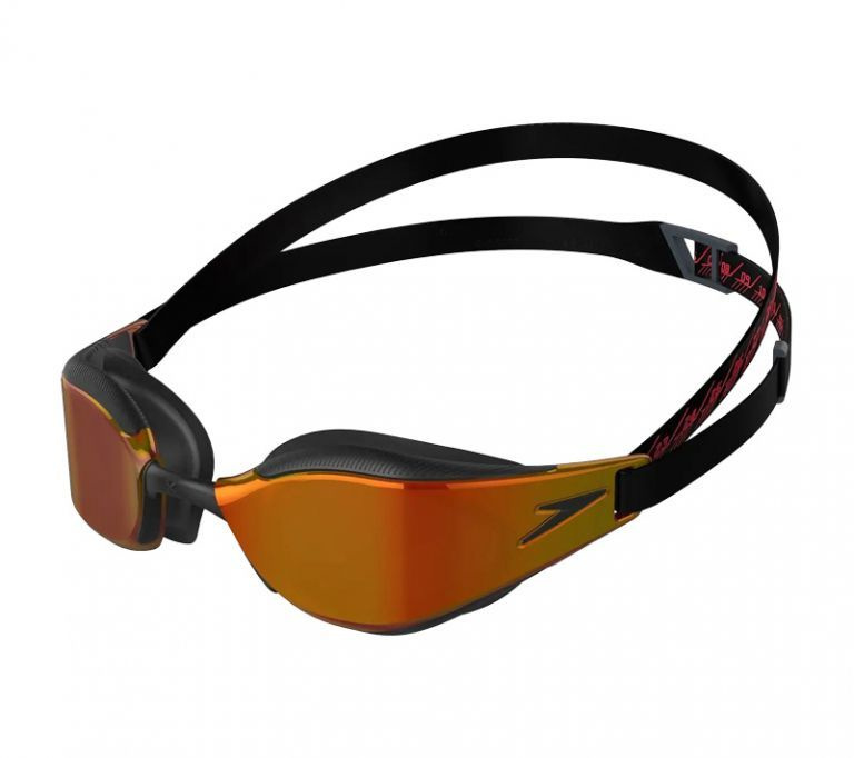 Speedo fastskin elite shop goggles mirrored black