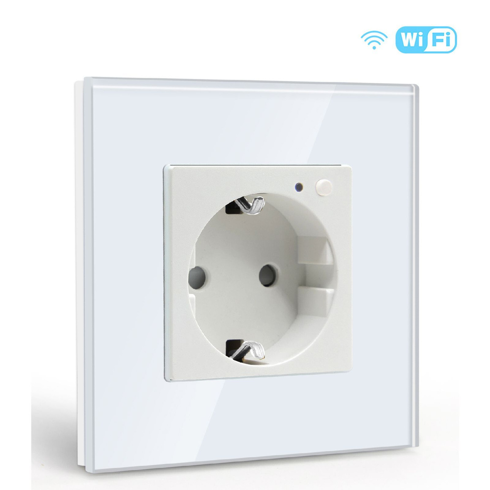 Умная WiFi встроенная розетка bseed,с мониторинг потребления, 16А Tuya ...
