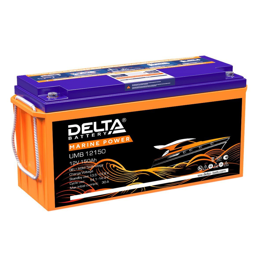 Электрический компонент для лодки Delta Battery MARINE POWER_484_170_241 -  купить по низким ценам в интернет-магазине OZON (1040722420)