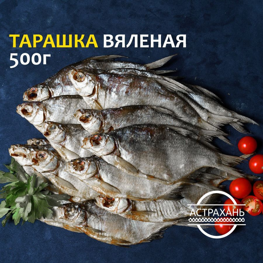 Тарашка вяленая 500г, рыба сушеная 2-5 шт, Астраханская, рыба вяленая ...