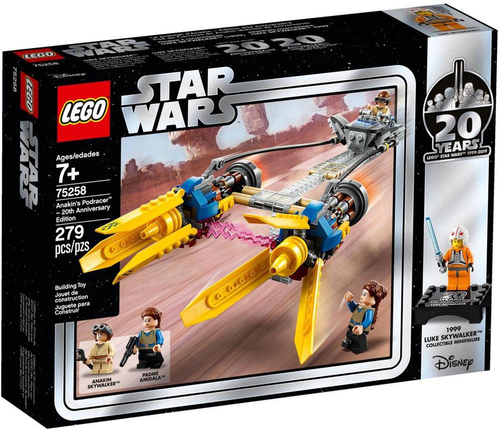 Конструктор Star Wars LEGO 75258 Гоночный под Энакина #1