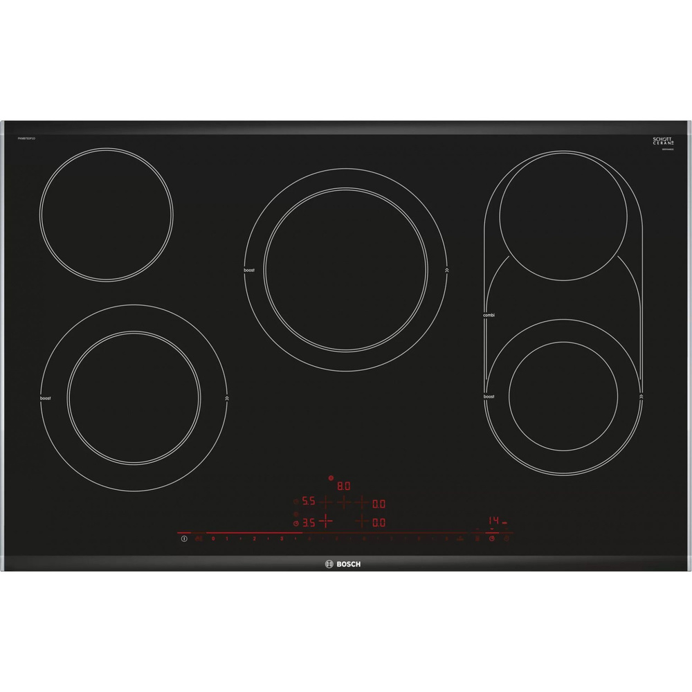 Варочная поверхность Bosch Serie 8 PKM875DP1D черный #1