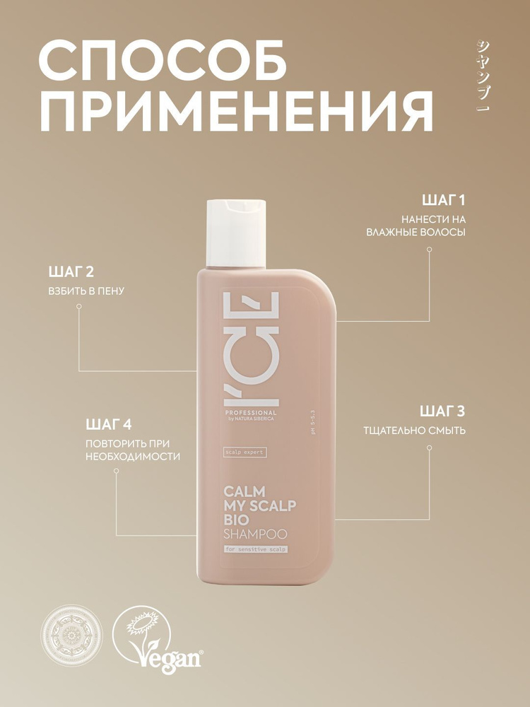 ICE PROFESSIONAL by NATURA SIBERICA Профессиональный шампунь для ...