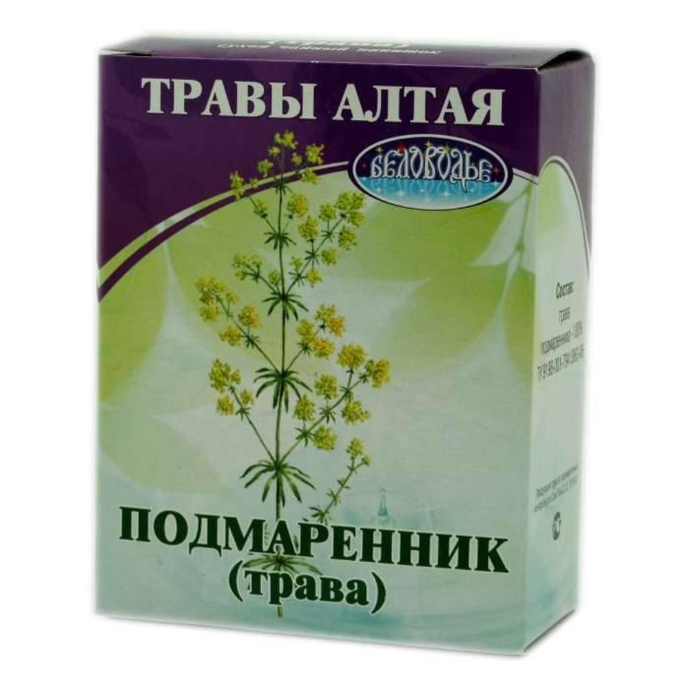 Чайный напиток Травы Алтая Подмаренник, трава, коробка, 50 г  #1