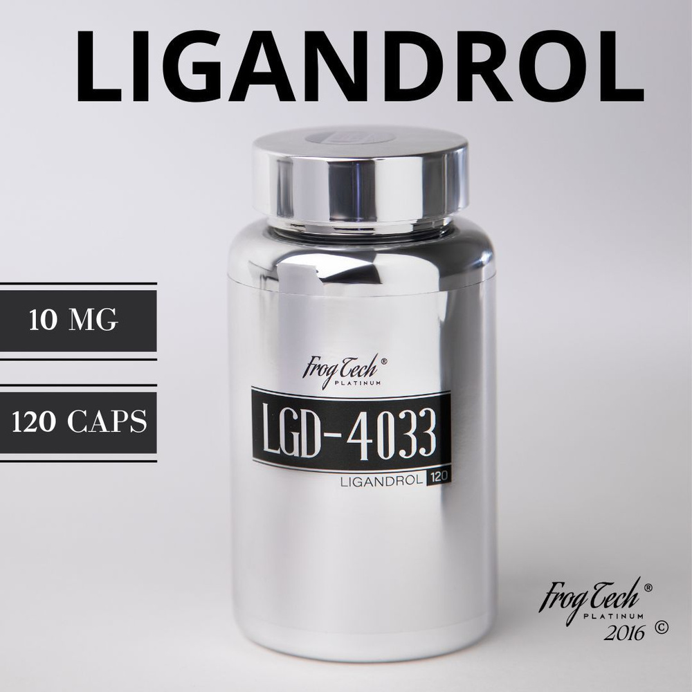 Лигандрол Frog Tech platinum 120 капсул 10 мг (Ligandrol, LGD-4033 ...