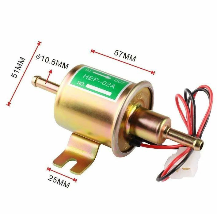 Насос подкачки топлива 12V Hep-02a Yanmar Электрический топливный насос ...