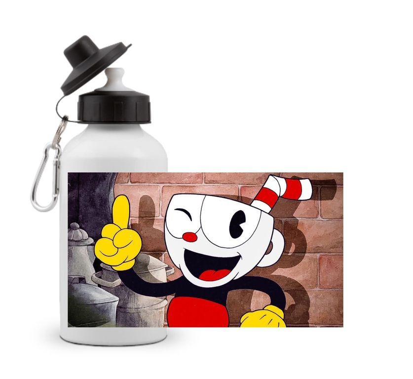 Спортивная бутылка Cuphead/ Капхед №3 купить c доставкой на OZON по ...
