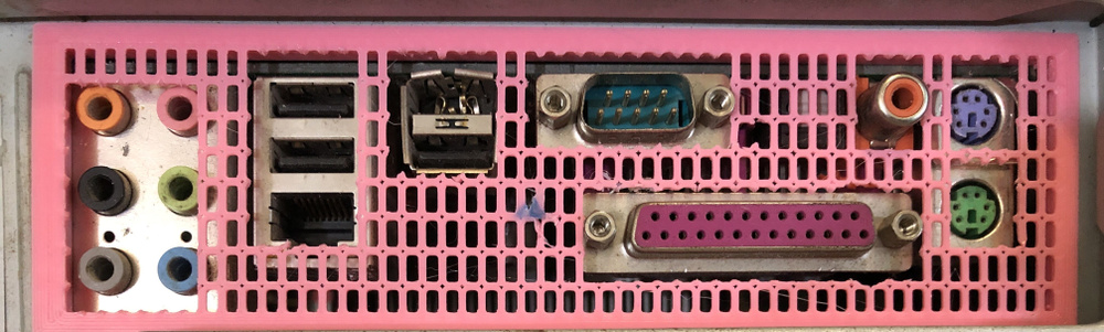 Элемент компьютерного корпуса Универсальная заглушка для материнской ...