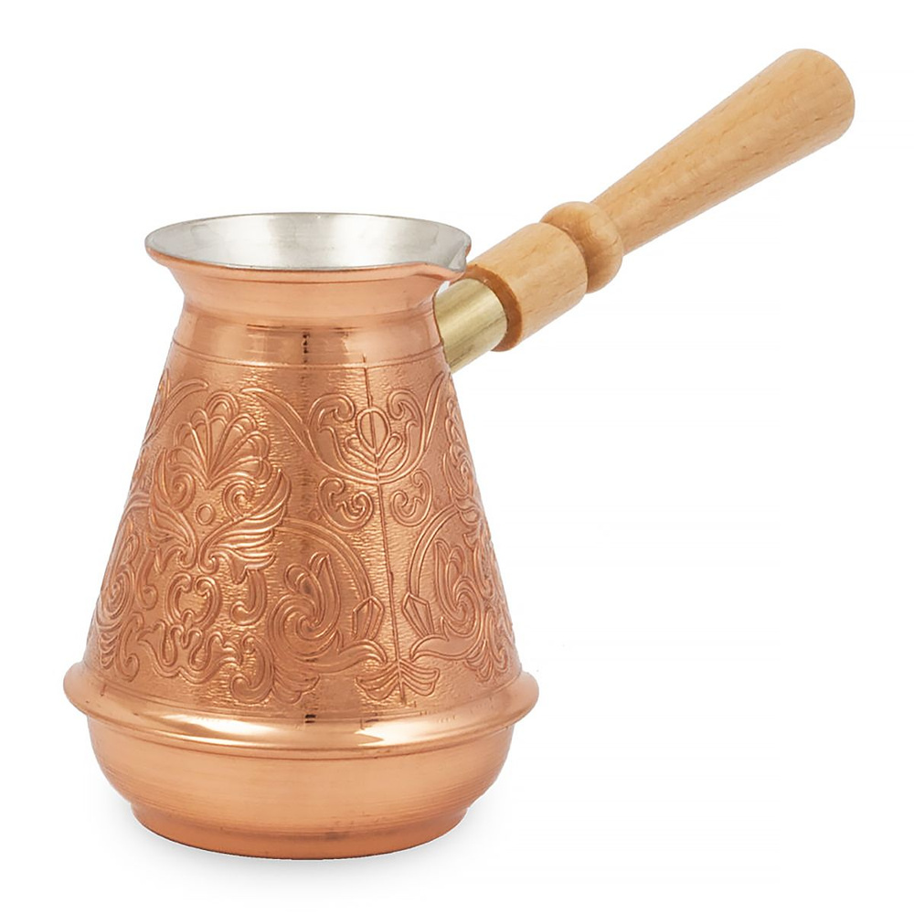 Турка медная со съемной ручкой ТУРЧАНКА, TimA, ТУ-700с, 700 мл - купить ...