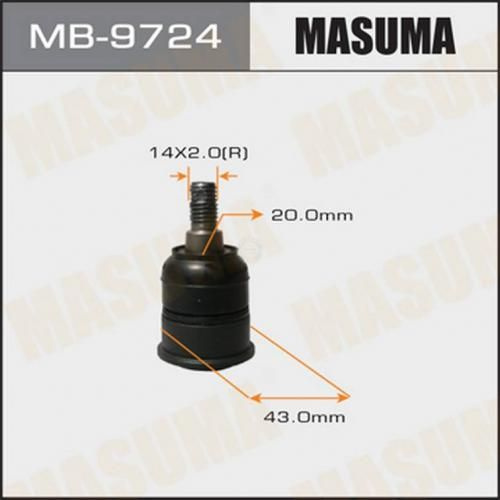 Шаровая опора masuma mb-9724 front low accord/ cp2 2013- Masuma MB-9724 #1