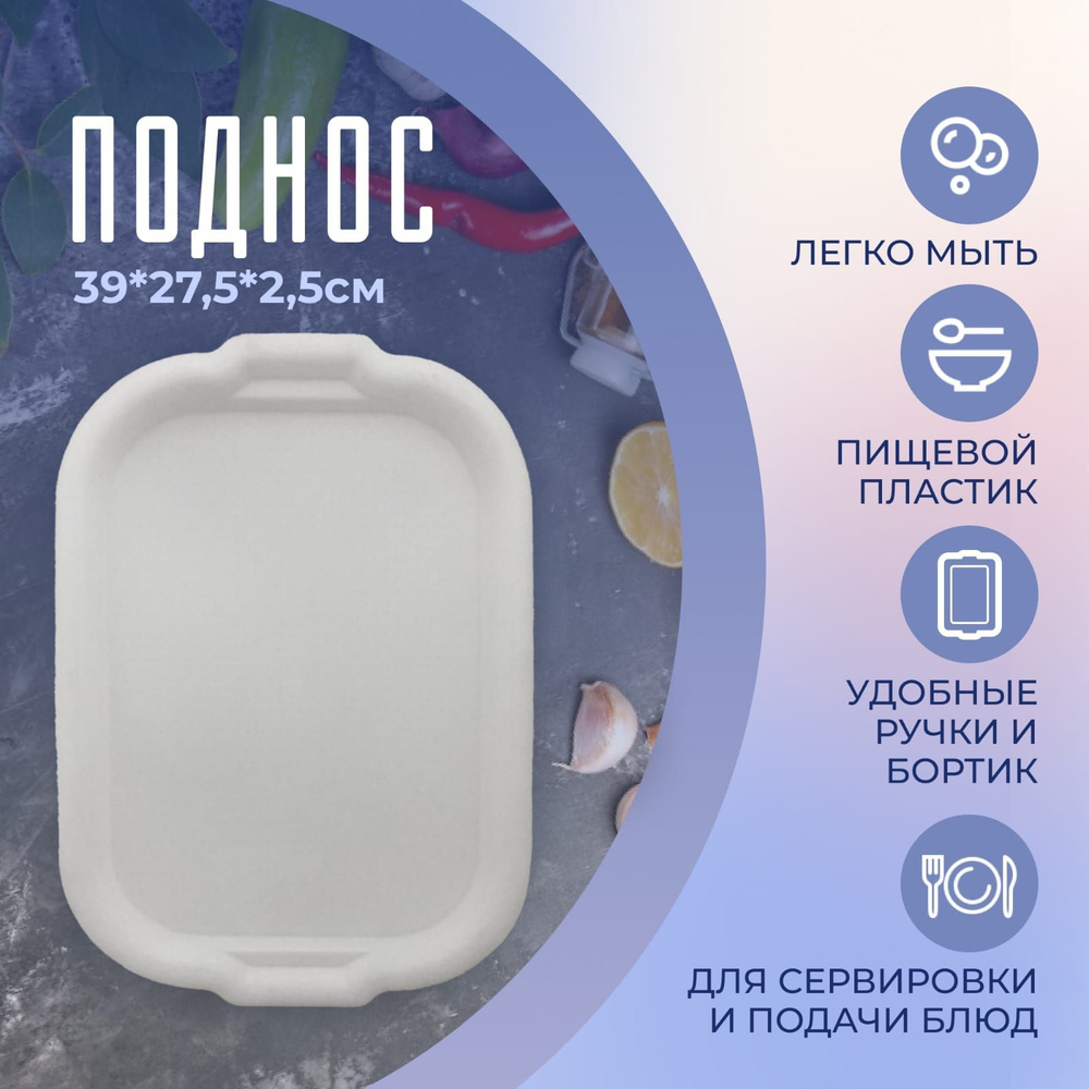 Поднос пластиковый - купить с доставкой по выгодным ценам в интернет ...