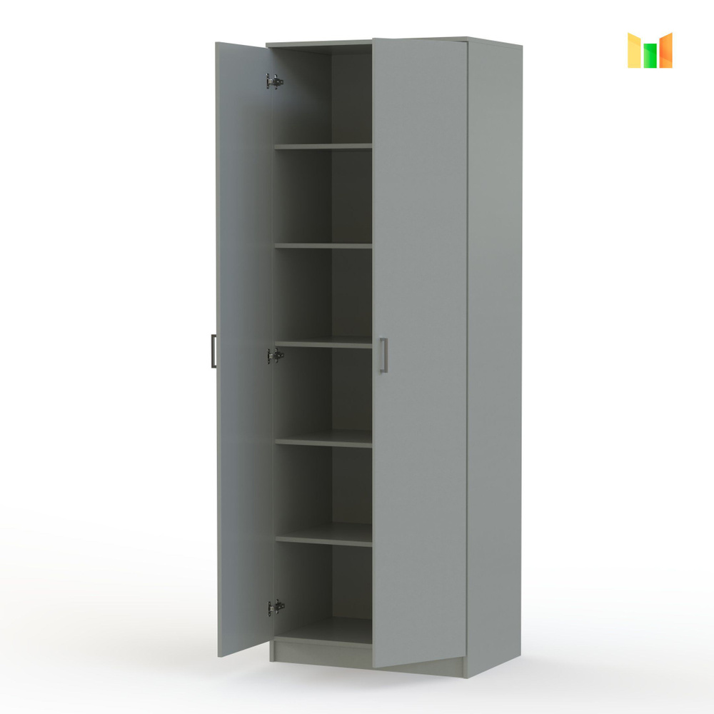 Шкаф распашной BestMebel Шкаф Эконом 4, 90x45x220 см - купить по ...