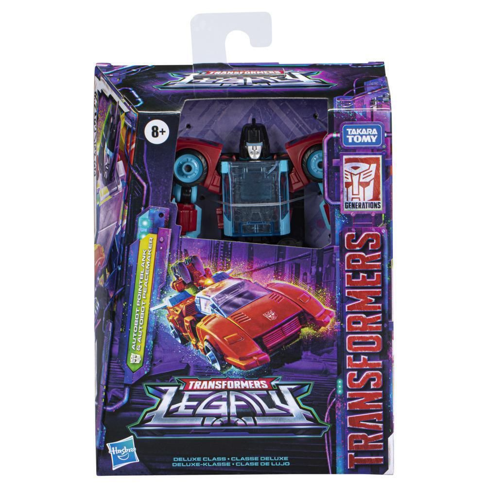 Трансформеры игрушки Hasbro Transformers Generations Legacy Deluxe Class Autobot Pointblank & Autobot #1