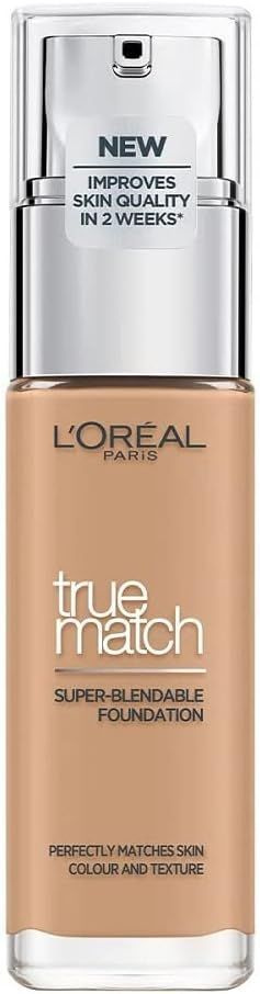 L'Oreal Paris True Match Liquid Foundation with SPF and Hyaluronic Acid, Формула ухода за кожей Perfect #1