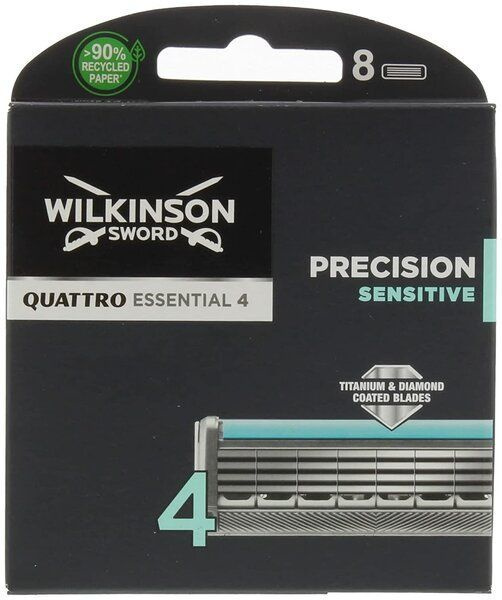 Кассеты Schick Wilkinson Quattro titanium (8 шт) #1