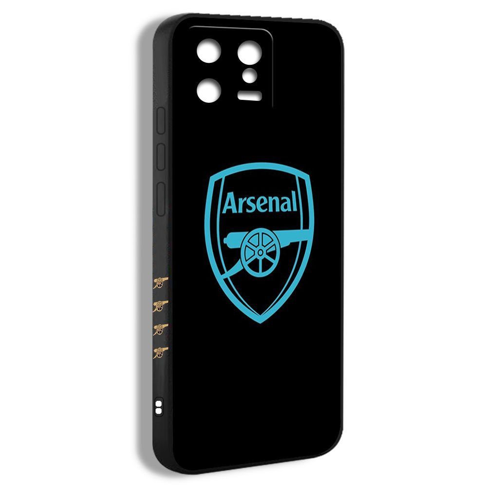 чехол для смартфона Подходит для Xiaomi 13 Arsenal арсенал футбольный клуб  арсенал логотип Чёрный HVA04 - купить с доставкой по выгодным ценам в  интернет-магазине OZON (1166089246)