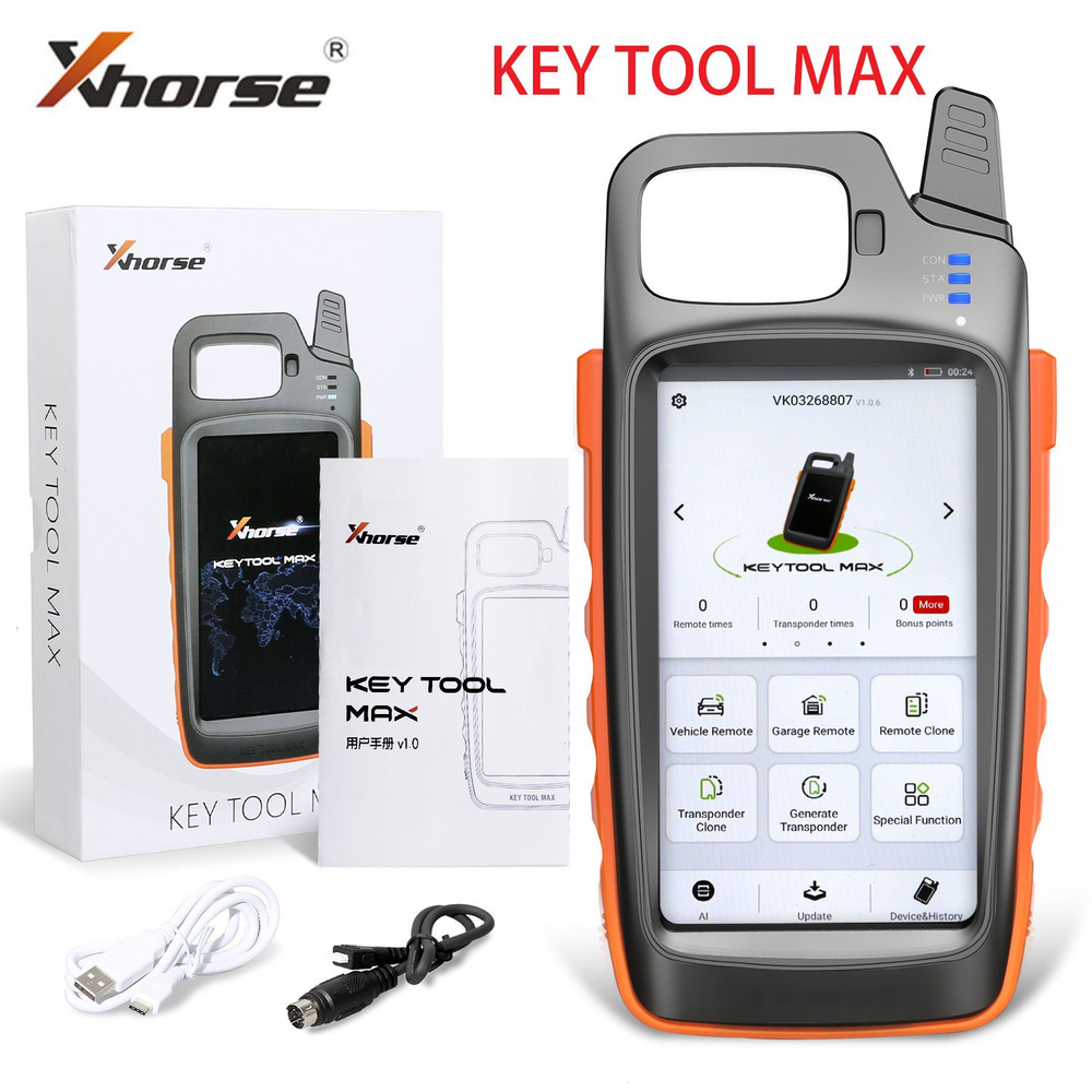 Xhorse VVDI Key Tool Max Пульт дистанционного управления и генератор чипов