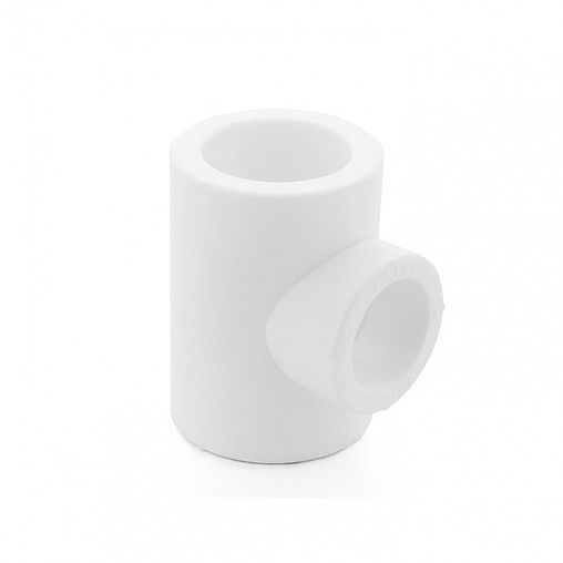 Тройник полипропиленовый белый D25мм комплект 5 шт, Тройник 25 "РТП ...