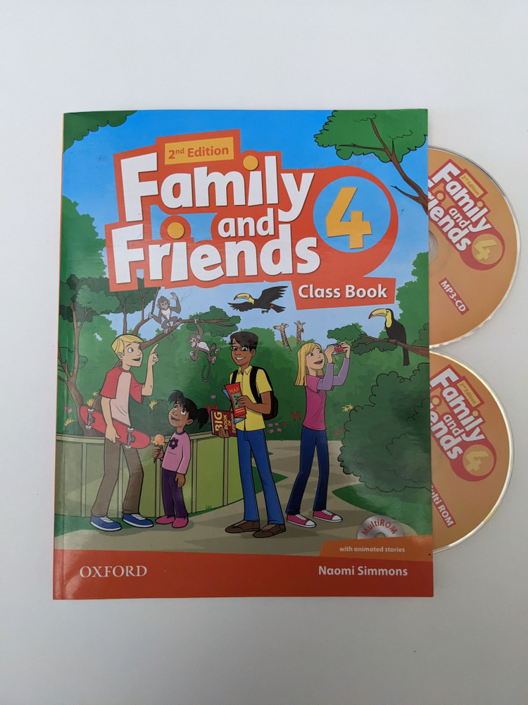 Комплект Family and Friends 4. Class Book + Workbook + DVD | Симмонс ...