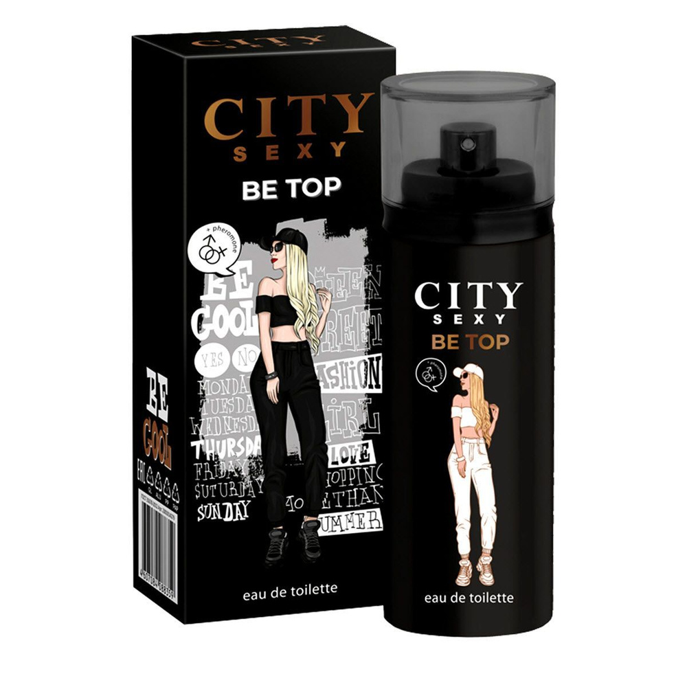 CITY SEXY Be Top Туалетная вода 60 мл (1624020169)