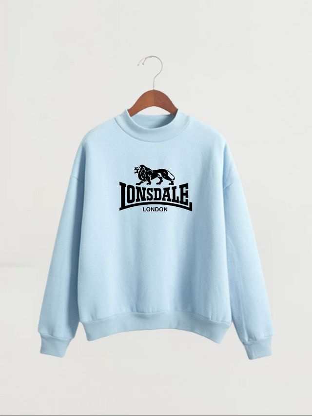 Lonsdale hooded sweatshirt cropped ROXETH - 100% Hardcore