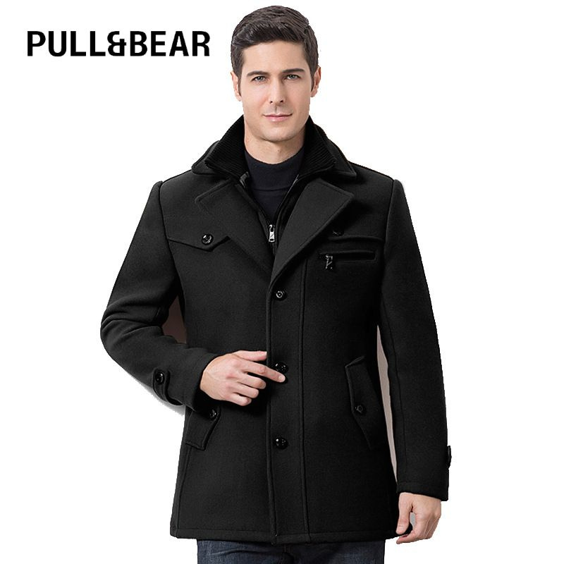 пальто pull and bear
