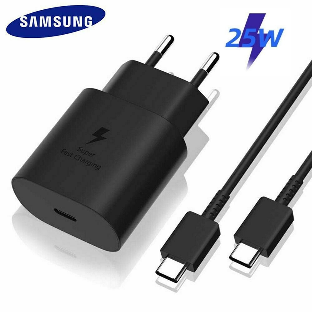 Блок питания Samsung 25W PD Power Adapter USB-C/ Сетевой адаптер Самсунг 25вт ЮСБ тайп -с, модель EP-TA800 #1