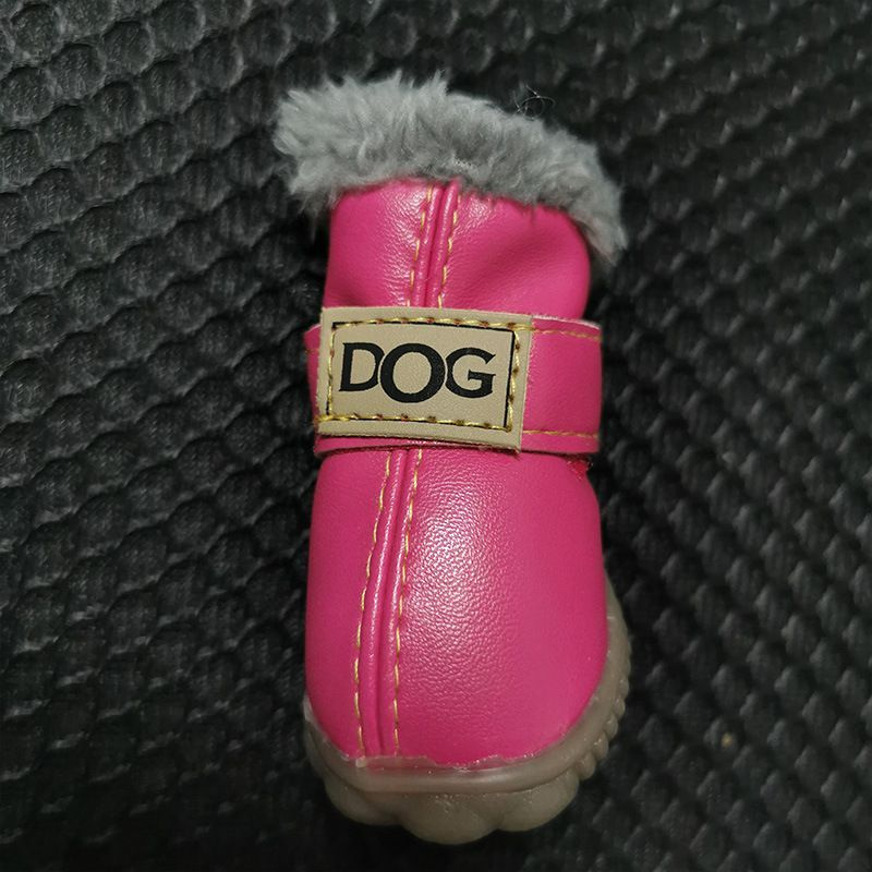 зимние ботинки для собак домашних животных теплый снег сапоги - купить ...