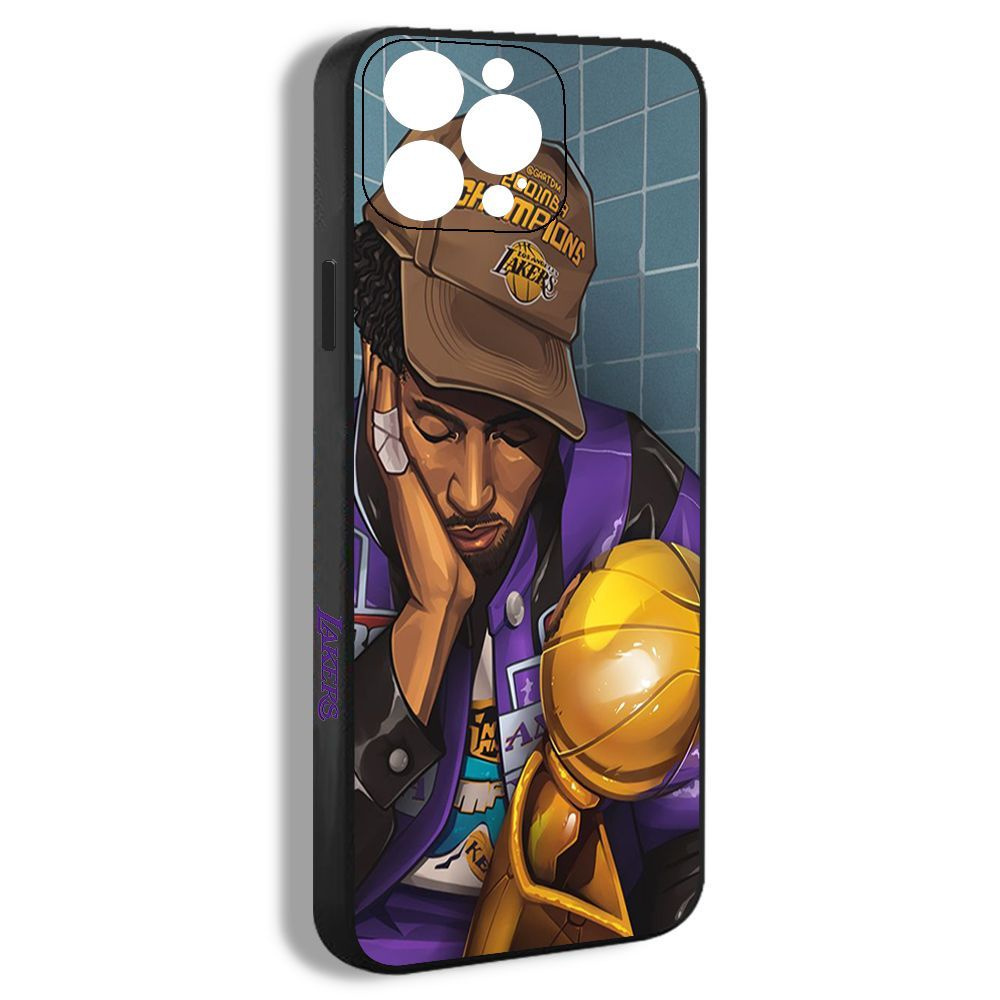 чехол для смартфона Подходит для iPhone 14 Pro Max Kobe Bryant краски BCB14  - купить с доставкой по выгодным ценам в интернет-магазине OZON (1192322551)