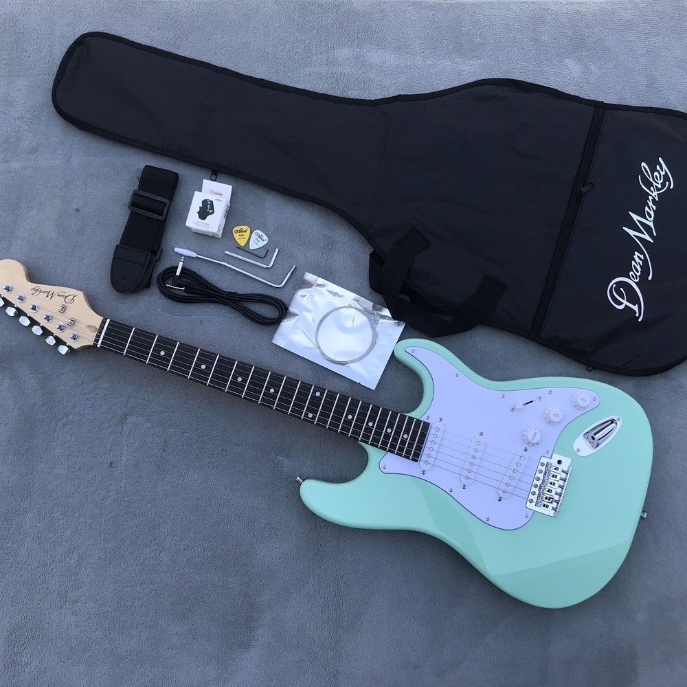 Электро гитара DJT-1,Электрогитара для начинающих,С комплектом-null ...