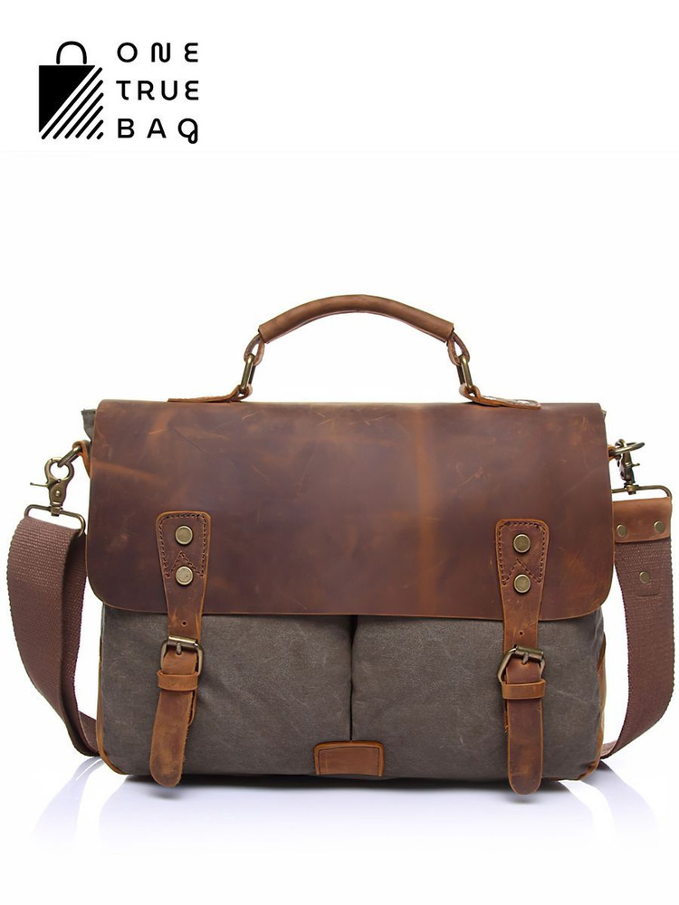 Сумка мужская через плечо One True Bag, городская кэжуал сумка с ...