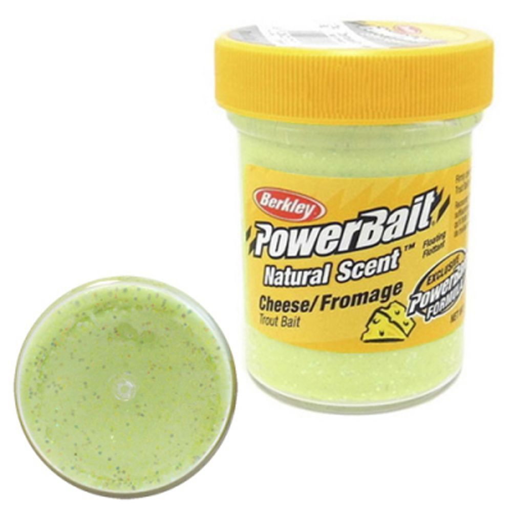 Паста форелевая Berkley PowerBait Natural Scent Cheese Light Green 50gr 1376756 #1