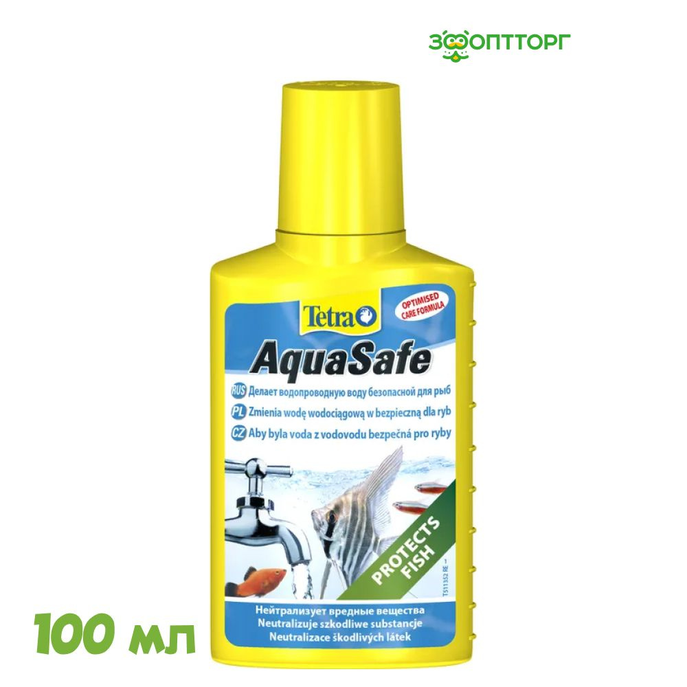 Tetra AquaSafe кондиционер для подготовки воды аквариума - купить с ...