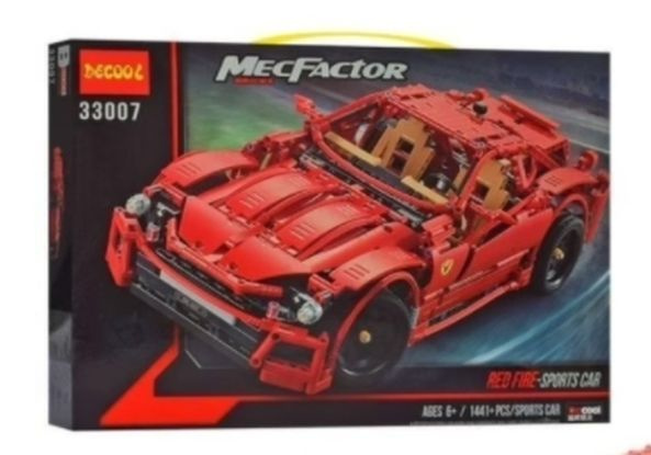 Конструктор Decool MecFactor RED FIRE #1