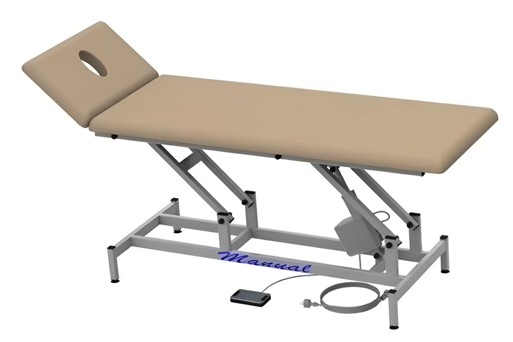 Массажный стол с электроприводом Heliox EH2, кушетка косметологическая ...