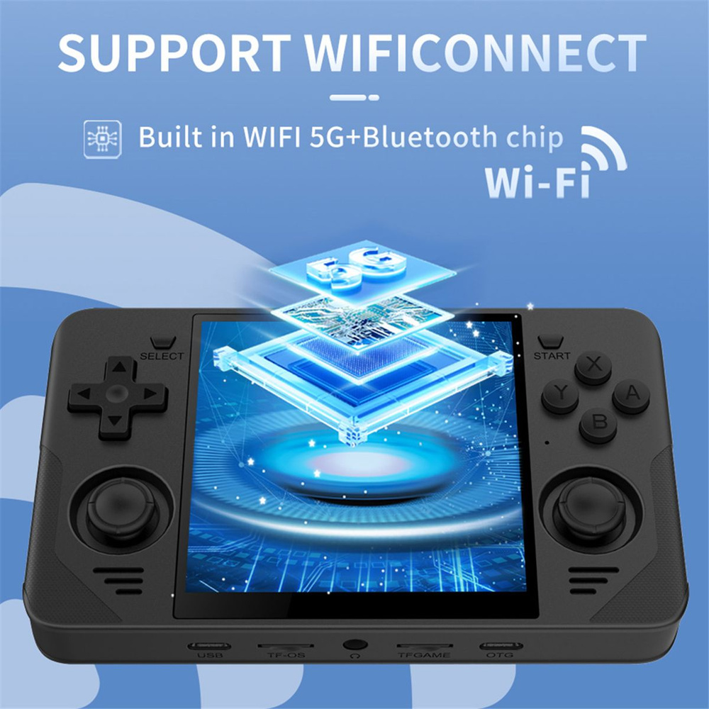 Портативный игровой контроллер 5 ГГц Wi-Fi + Bluetooth 4100 мАч, черный -  купить с доставкой по выгодным ценам в интернет-магазине OZON (1493366120)