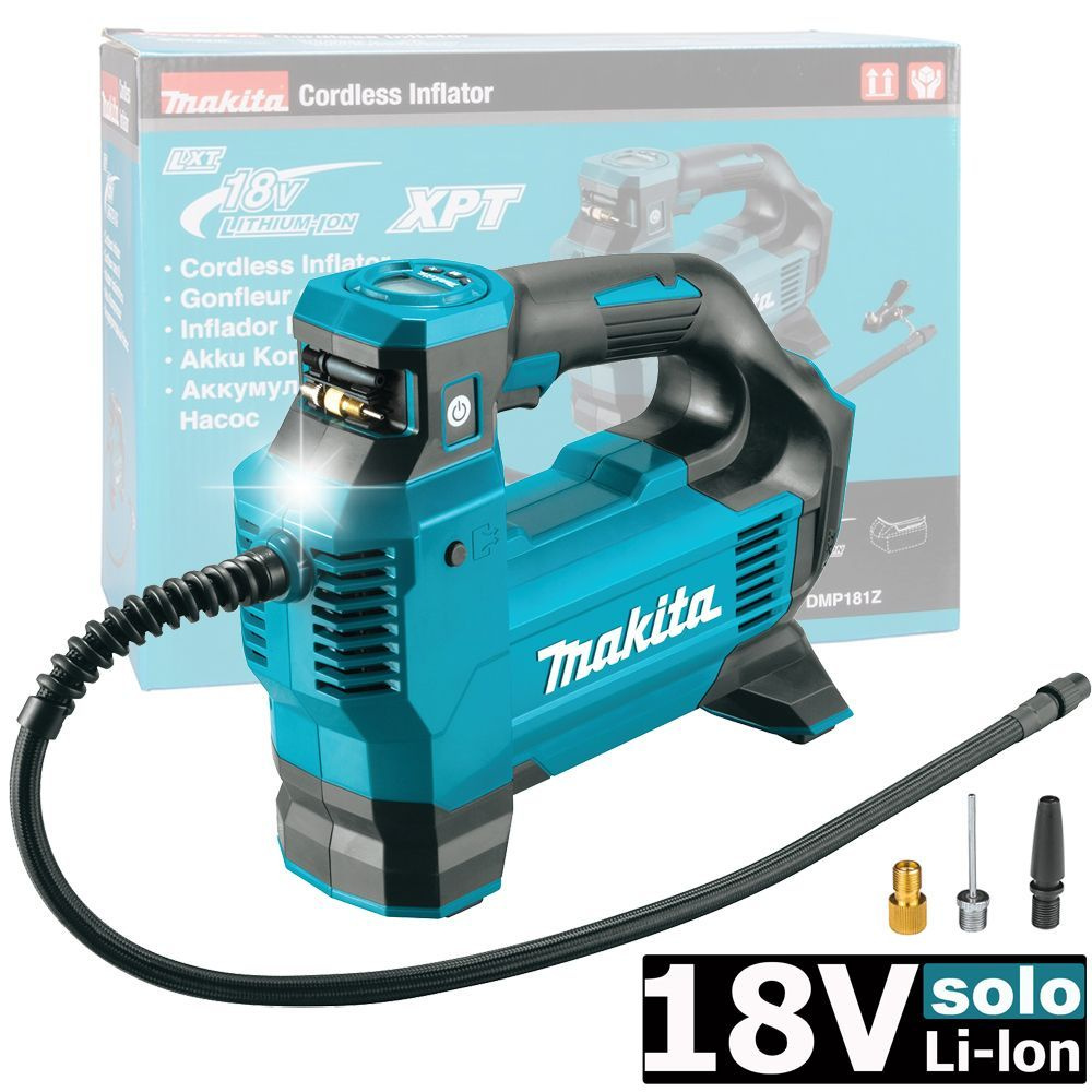 Насос аккумуляторный DMP181Z (DMP 181 Z) MAKITA DMP181Z для шин по ...