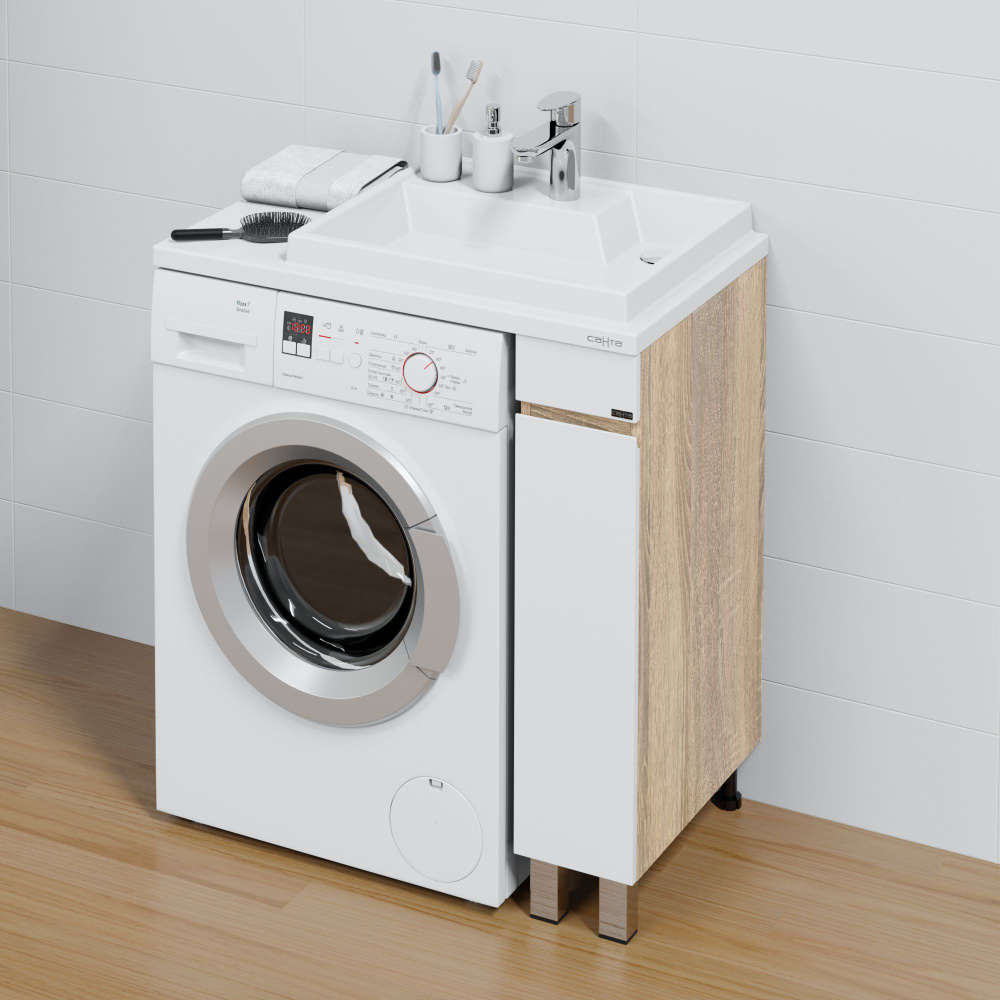 Тумба Марс 19 напольная 1 дв янтарная под раковину Юпитер 80*50 литой ...