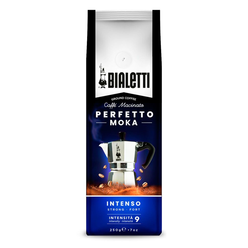 Кофе молотый Bialetti Perfetto Moka Intenso пачка 250гр #1