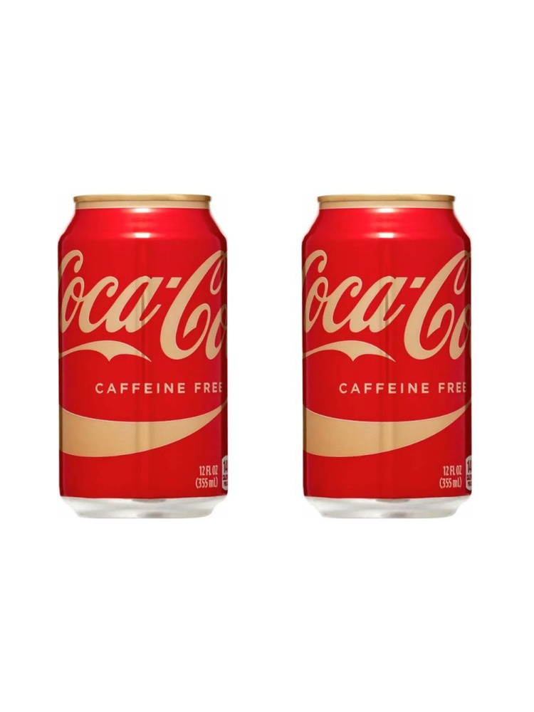Газированный напиток Coca Cola Caffeine Free без кофеина, 355мл , 2шт  #1