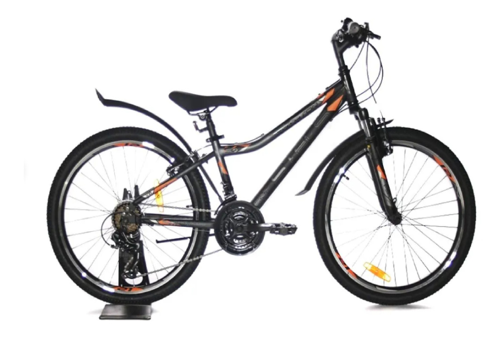 Велосипед Navigator-410 V 24" 21-sp V010,12" Антрацитовый/Черный 2023 ...