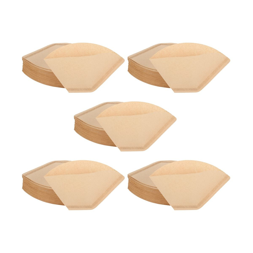 100 шт. одноразовый конусный бумажный фильтр для кофе на 4 6 чашек ...