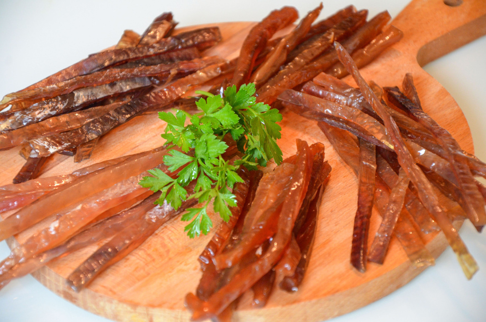 Набор соломки Кета, Сом, Карась, Лещ, Горбуша - 5 вкусов по 40 гр ...