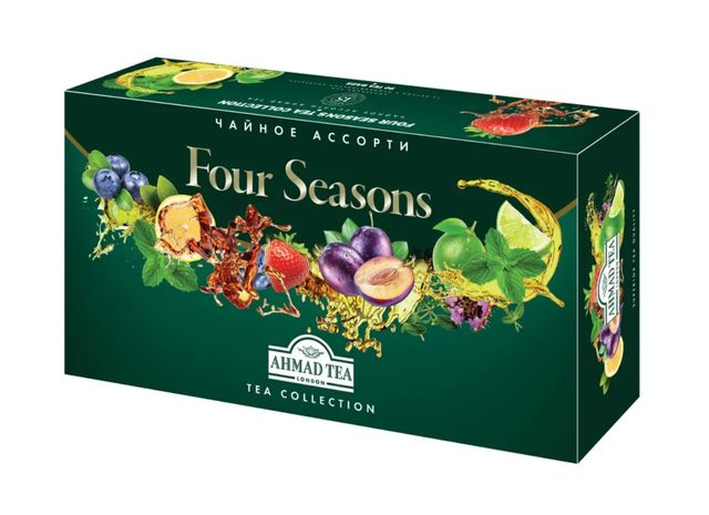 Ahmad Tea Чайный набор Four Seasons Collection, 90 пак, 3 упаковки #1