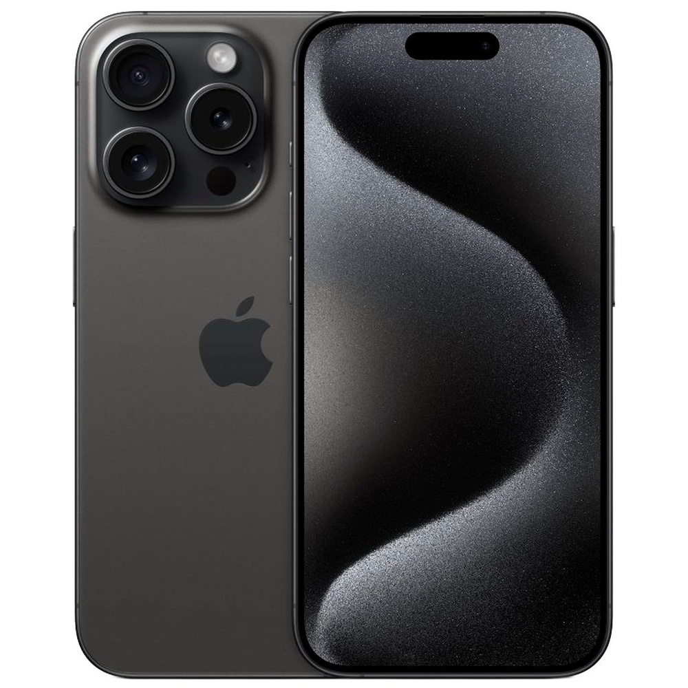 Смартфон Apple iPhone 15 Pro 128GB Black Titanium - купить по выгодной цене  в интернет-магазине OZON (1268196006)