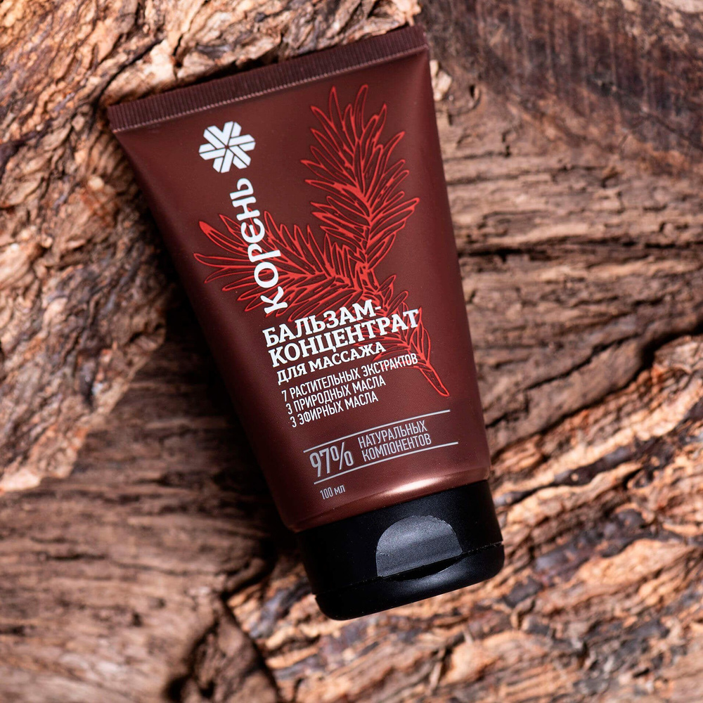 Корень, бальзам-концентрат для массажа. Сибирские бальзамы. 100 мл ...