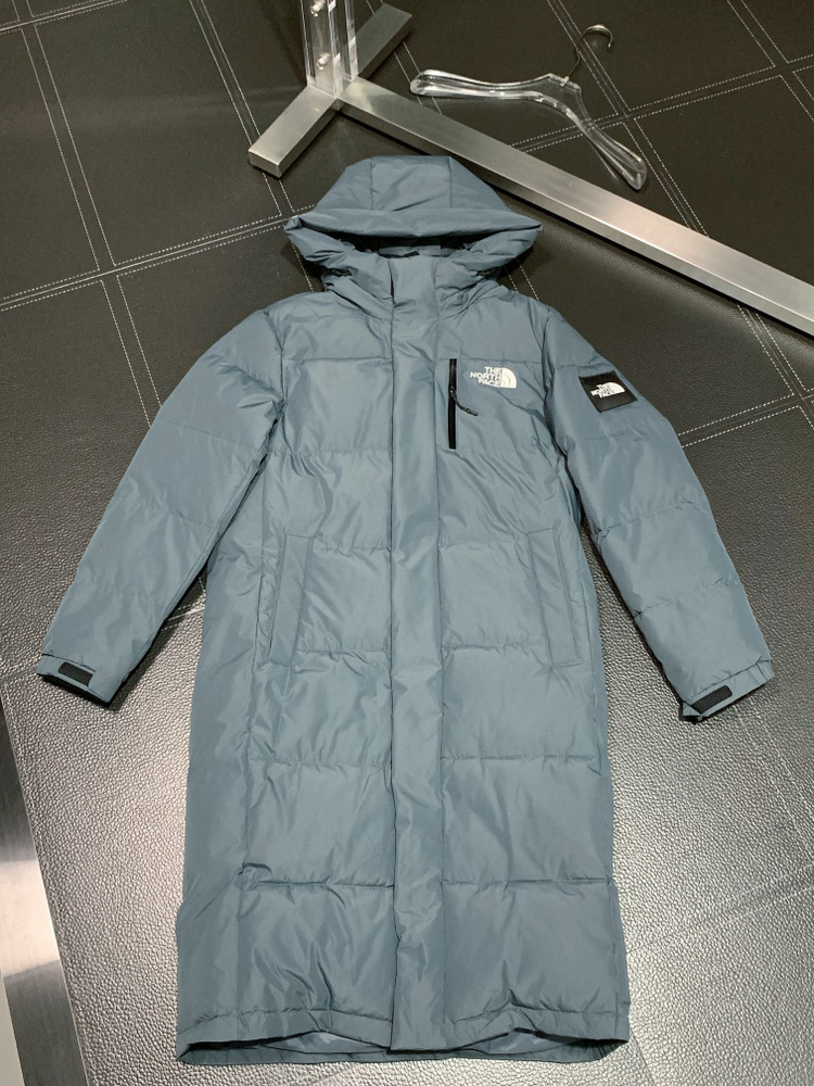 North face deals long down jacket