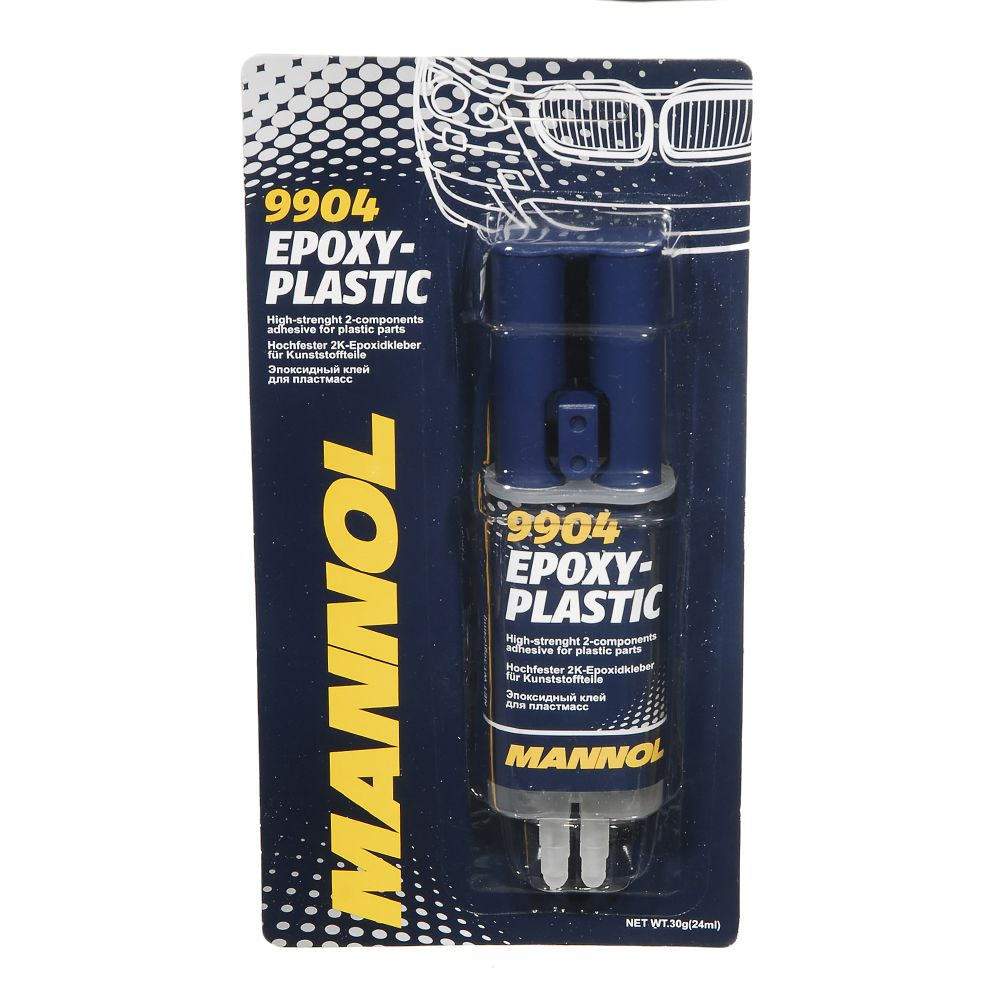 Клей для пластмасс в шприце 9904 Mannol Epoxy-Plastic - купить по ...